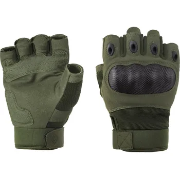 Taktické rukavice Half finger - Olive Drab, vel.L