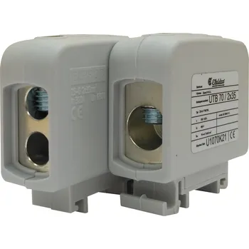 Rozvaděč ELEKTRO BEČOV Svorka UTB 70/2×35 šedá U1070K21