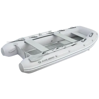 Loď Člun Kolibri KM-330 DXL šedý, hliníková podlaha