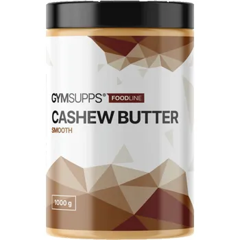 GymSupps Cashew Butter 1000g - jemný