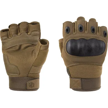 Taktické rukavice Half finger - Dark Earth, vel.XL