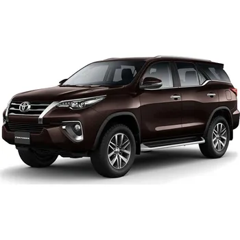 Nosič kol Příčníky Thule WingBar Evo Black Toyota Fortuner 2016- s integrovanými podélníky