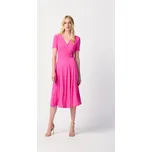 Joseph Ribkoff dámské šaty se skládanou sukní 241013/4202 Růžová 38/10