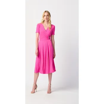 Dámské šaty Joseph Ribkoff dámské šaty se skládanou sukní 241013/4202 Růžová 38/10
