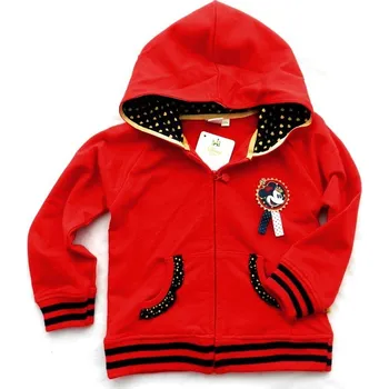 Dívčí mikina Dětská mikina, Minnie, červená (Dívčí mikina)