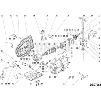 WC štětka Pravá štětka DEDRA XDED7964.53