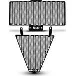 R&G Racing Hliníková mřížka chladiče R&G PRO pro DUCATI Streetfighter V2 (22 - 24), černá, pár Černá