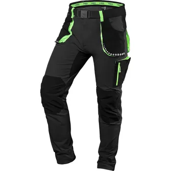 montérky NEO TOOLS Pracovní kalhoty PREMIUM, čtyřcestný streč, černé Velikost: M