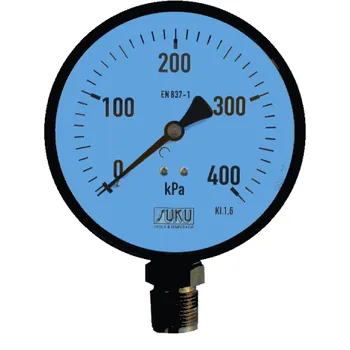 Ventil SUKU Manometr pr. 100 mm: 0 - 400 KPa