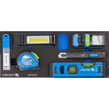 Sada nářadí Sada měřících nástrojů Högert, 15 dílů HT7G157