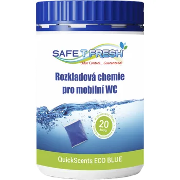 Chemické WC <PRODUCT>QuickScents Eco Blue 20ks<PRODUCT>