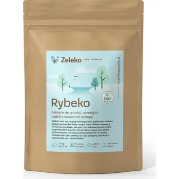 Jezírková chemie Zeleko RYBEKO 1000 g bakterie do rybníků a nádrží