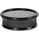 Concorde - zásobník na spony drátěný, černý