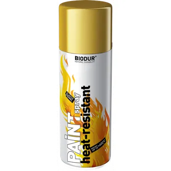 barva na zeď Barva na vysoké teploty ve spreji zlatá 400ml 600°C