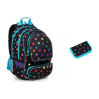 Školní batoh Sada pro školačku ALLY 19009 SET SMALL