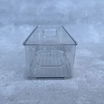 Úložný box Úložný box průhledný vel. S (Organizér do ledničky, pracovny či koupelny.)