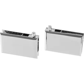 pant Onpira Závěsný pant skleněných dveří / tabulí [2ks] Povrchová úprava: Chrom