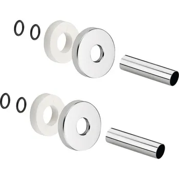 Radiátor Sapho Set krycích rozet chrom CP6035