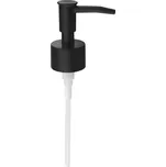 Aqualine Pumpička k dávkovači mýdla, plast, černá mat SB293