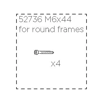 cyklosedačka Šroub M6x44 Thule 52736 (4 ks) (RA)