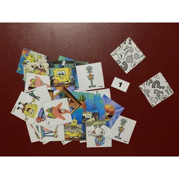 Pexeso HandMade by VeJa Velké pexeso vel.XL č.1 - Spongebob - (36kousků)