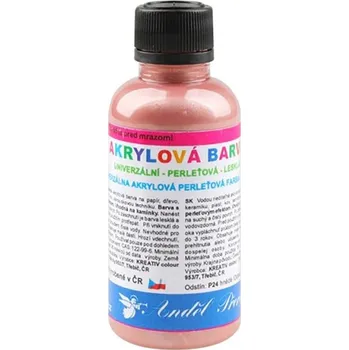 Výtvarná barva Anděl Akrylové barvy PERLEŤOVÉ - více variant, 50 g Barva: světle hnědá