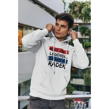 Pánská mikina Pánská mikina Radek Barva: Bíla, Velikost: 4XL