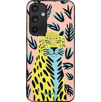 Pouzdro na mobilní telefon Lesklý kryt Mobiwear Glossy - Samsung Galaxy A35 5G - G052G Jaguár (Prémiové lesklé pouzdro, obal, kryt Mobiwear Glossy na mobil Samsung Galaxy A35 5G - G052G Jaguár, materiál Plast + TPU silikon - krytí po všech stranách, neošoupatelný potisk, tenké)