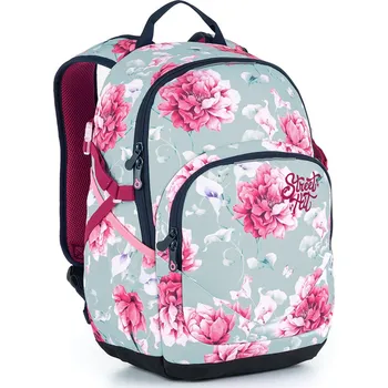Školní batoh Studentský batoh s květinami Topgal YOKO 21030