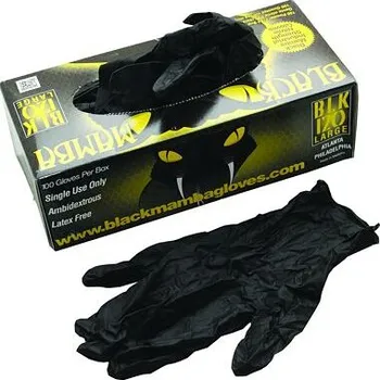 Pracovní rukavice DNK Rukavice Mamba černé vel. 8/9