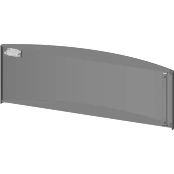 Krbová kamna Romotop Dveře dřevníku Barva: Stříbrná