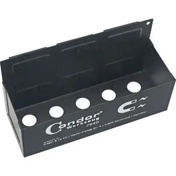 Condor držák pro 10 ks šroubováků, magnetický, 210 x 73 x 70 mm, vhodný pro montážní vozíky - 100-07991