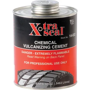 Sada na opravu pneumatiky Speciální vulkanizační roztok, "cement" 14-032, 945 ml + štětec