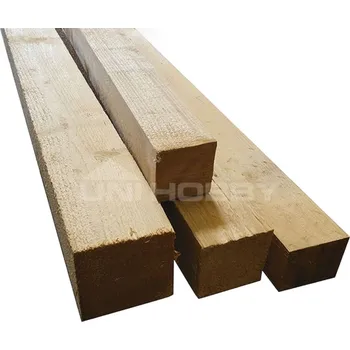 ASKO a.s. Hranol stavební nehoblovaný SM/JD, 100x100x4000mm