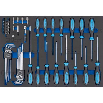 Condor modul – šroubováky, bity a zástrčné klíče, Xcess Performance, 74 dílů - 100-07988