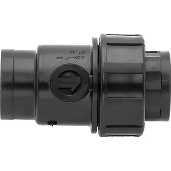 rozdělovač topení UNIDELTA zpětná klapka 1/2" x 1/2" pro trubky PE