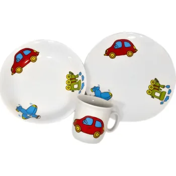 Talíř ČESKÝ PORCELÁN Dětská jídelní souprava 3 - dílná, doprava