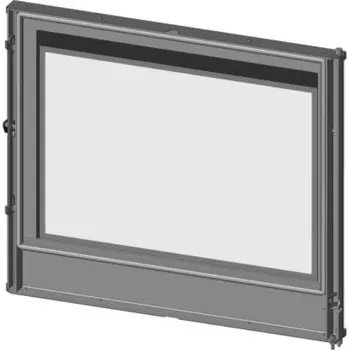 Krbová kamna Romotop Dveře topeniště Barva: Šedá