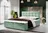 Manželská čalouněná postel Stig II 180 x 200 cm, zelená