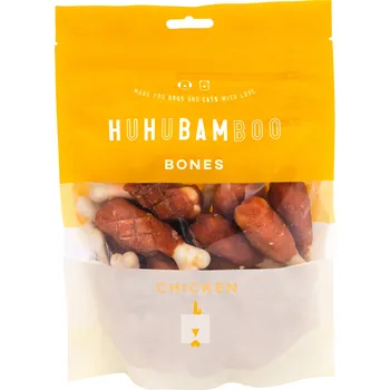 Pamlsek pro psa Huhubamboo kost s kuřecím 250g