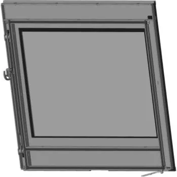 Krbová kamna Romotop Dveře topeniště Barva: Šedá