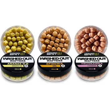 Boilies FeederBait Washed Out Wafters 9mm PŘÍCHUŤ: N-Butyric Acid