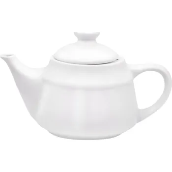 Konvička na mléko Porcelánová čajová konvice, bílá, objem 0,5 l