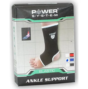 Fitness rukavice Power System Bandáže na kotníky ANKLE SUPPORT Varianta: red XL