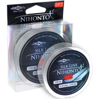 Návnadová surovina Mikado Vlasec Line Nihonto Silk 150m Nosnost: 7,40kg, Průměr: 0,24mm