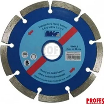 Řezný kotouč Ferm Diamantový kotouč FERM 125mm x 22,2 x 2mm