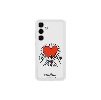 Pouzdro na mobilní telefon Samsung S24+ Průhledný kryt Flipsuit Case White