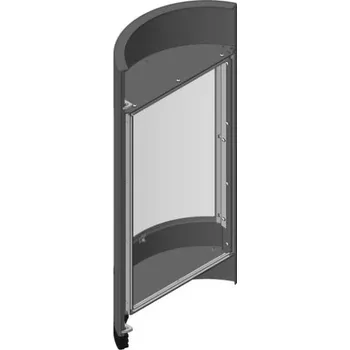 Krbová kamna Romotop Dveře topeniště Barva: Hnědá