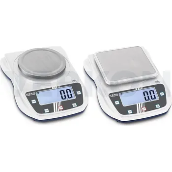 Dílna Váhy školní Kern, série EHA, Typ: EHA 1000-1, Vážní deska [mm]: 120 x 120, Skutečný dílek [g]: 0,1, Váživost [g]: 1000