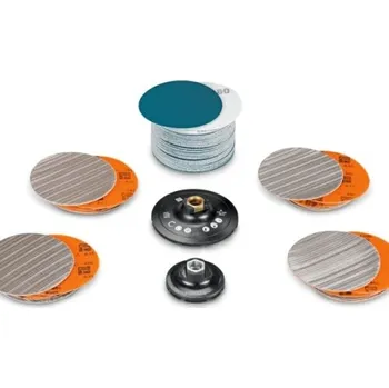 Brusný kotouč sada na Nerez Pyramix, úprava ploch, WSG 15-70E